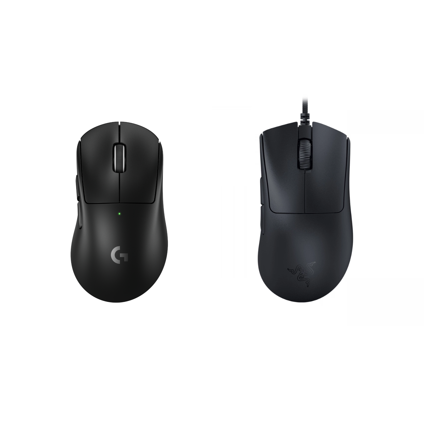 Logitech G Pro X Superlight 2 DEX vs Razer DeathAdder V3 - Mouse Logitech G Pro X Superlight 2 DEX vs Razer DeathAdder V3 - Mouse